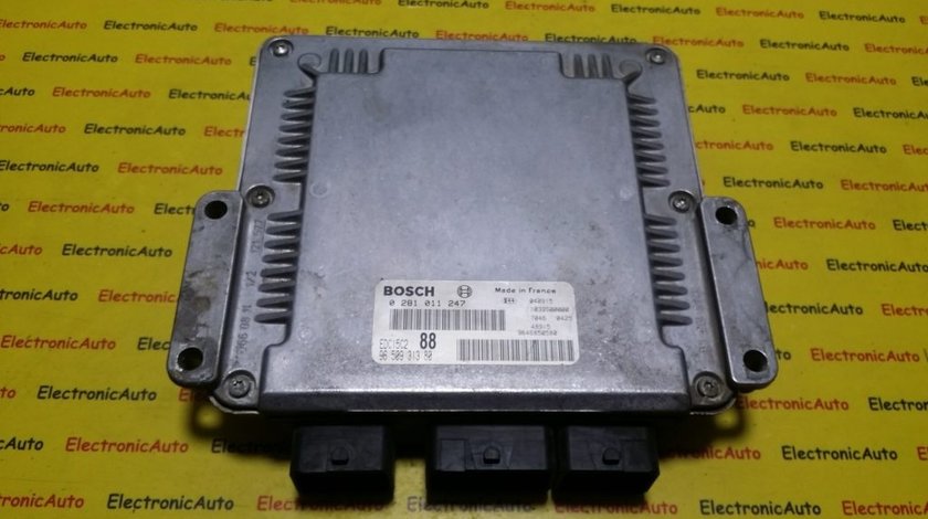 ECU Calculator motor Fiat Scudo 2.0JTD 0281011247, 9650931380