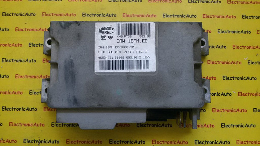 ECU Calculator Motor Fiat Seicento 0.9, IAW 16FM.EC, 46534751, 6160209502 Z