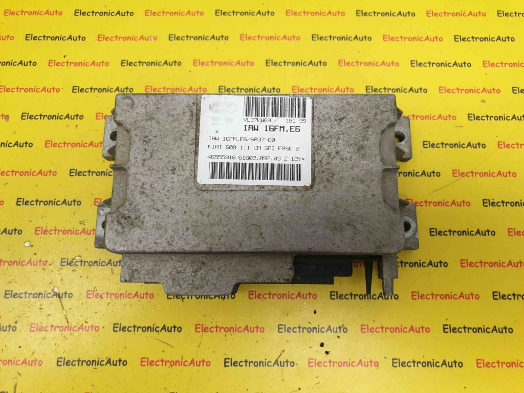 ECU Calculator Motor Fiat Seicento 1.1, 6160209703Z, IAW16FME6