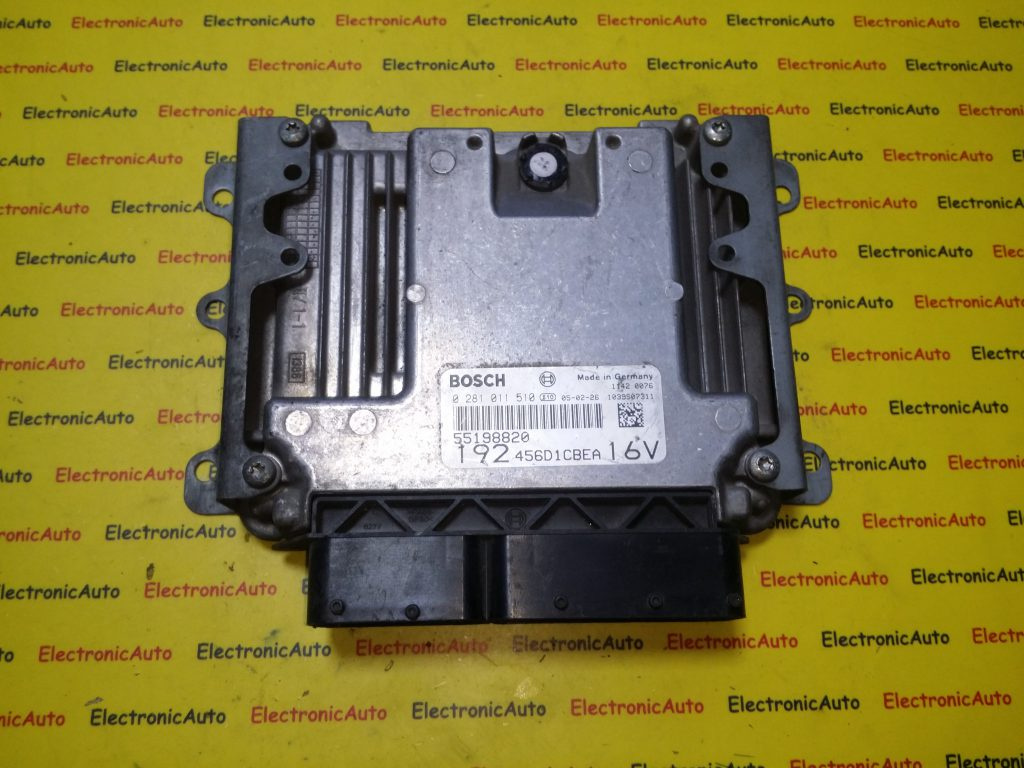 ECU Calculator motor Fiat Stilo 1.9JTD 0281011510, 55198820