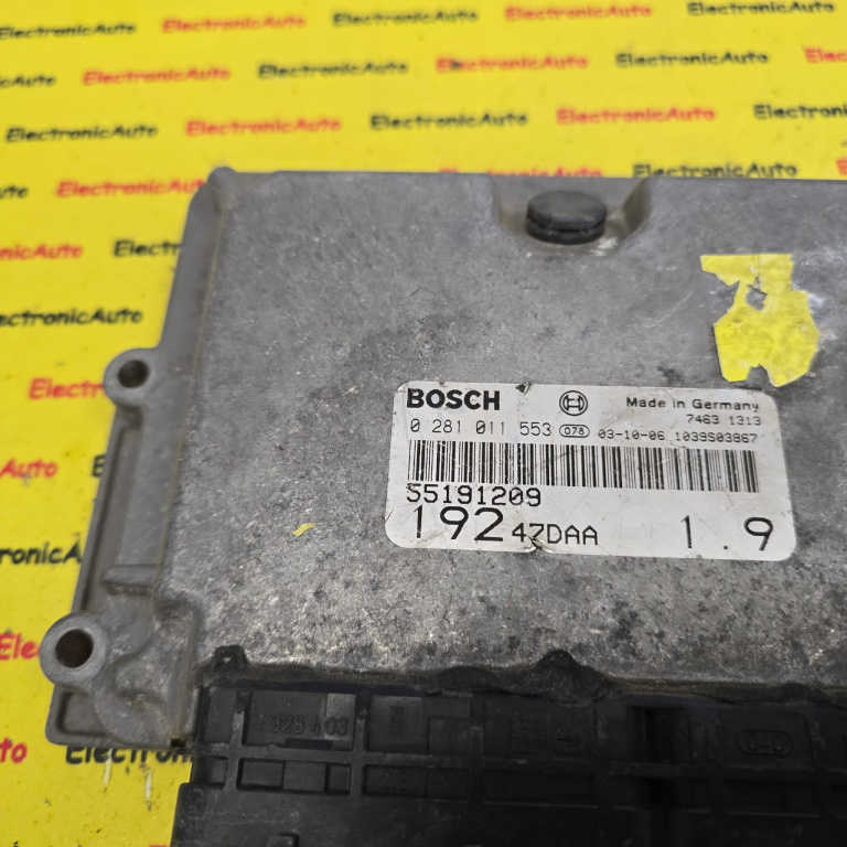 ECU Calculator Motor Fiat Stilo 1.9JTD, 