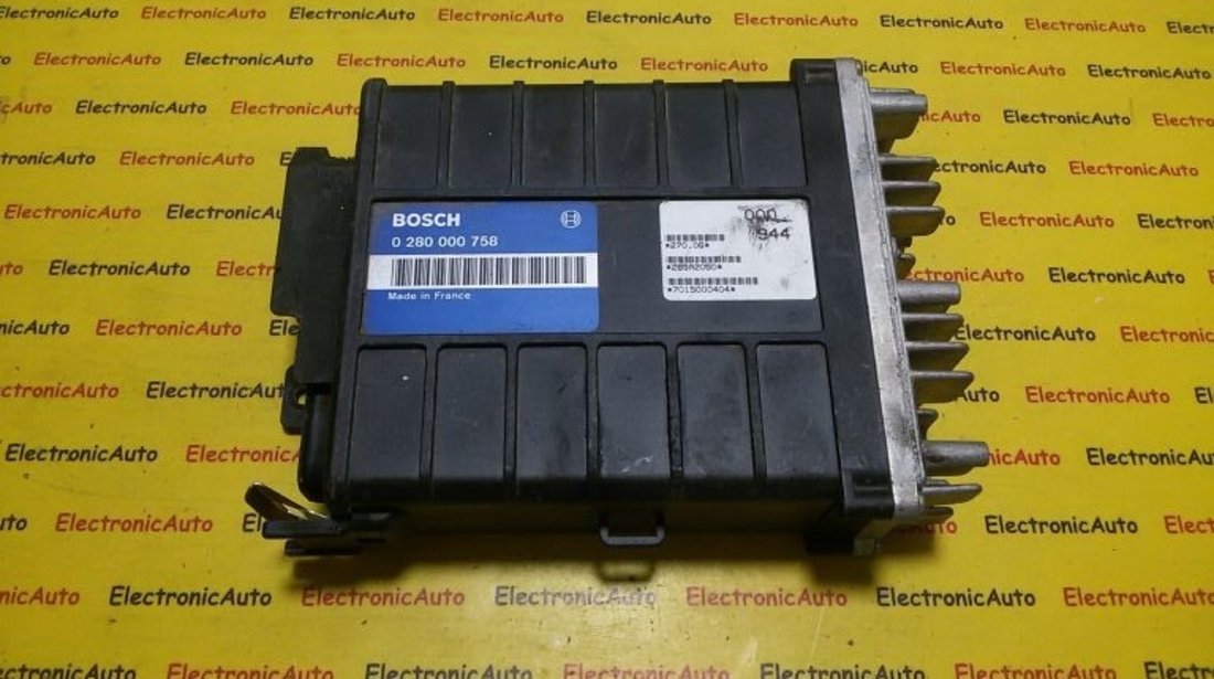 ECU Calculator motor Fiat Tempra 1.6 0280000758, 0 280 000 758