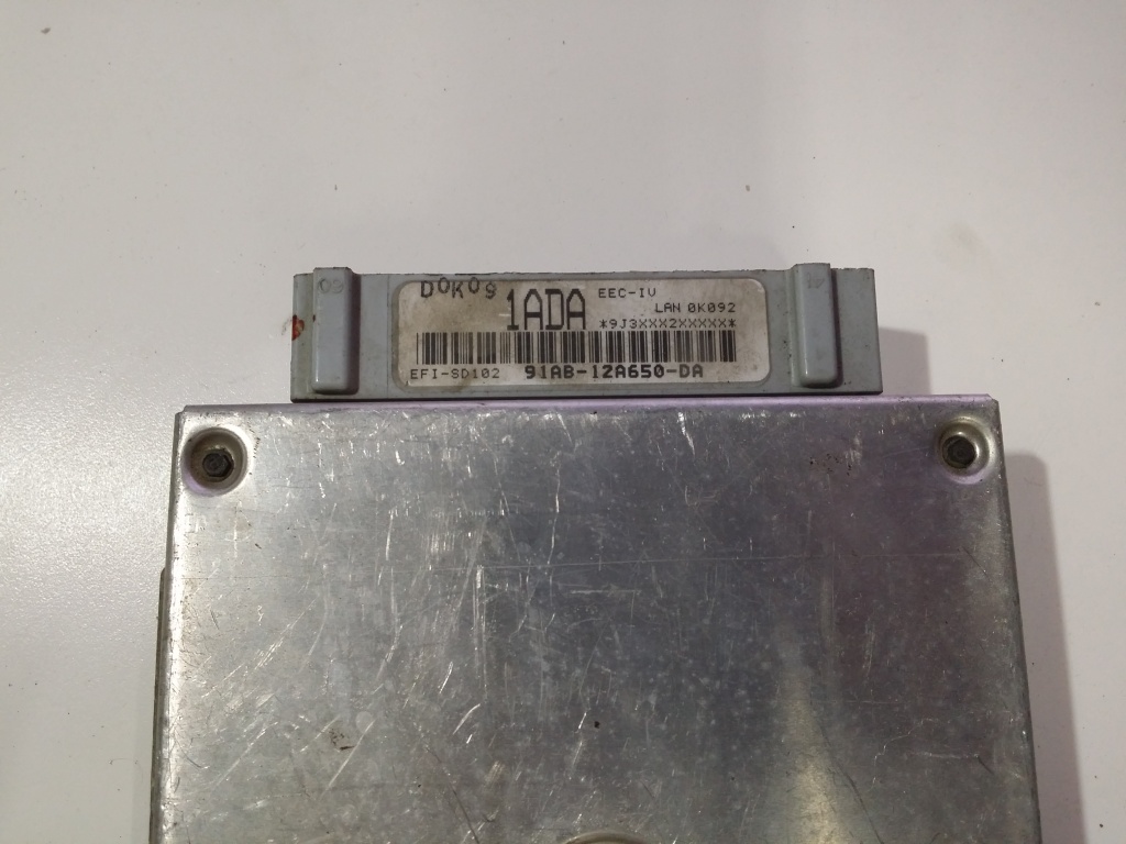 ECU Calculator motor Ford 91ab12a650da, 1ada, LAN 0K092