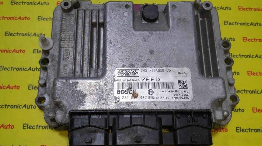 ECU Calculator motor Ford C-Max 1.6TDCI 7M5112A650UD