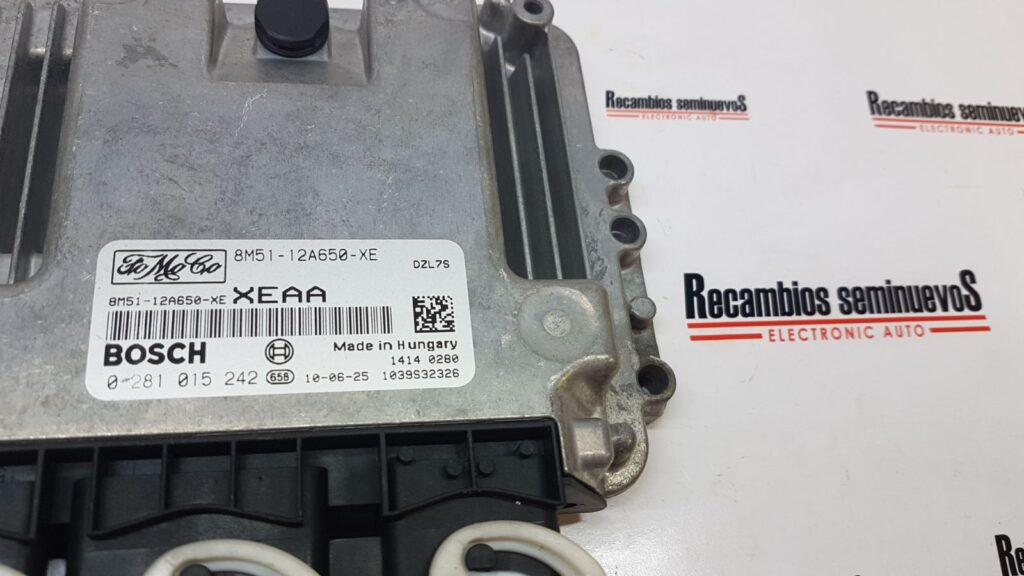 ECU Calculator Motor FORD C-MAX, 8M5112A650XE, 0281015242, XEAA,