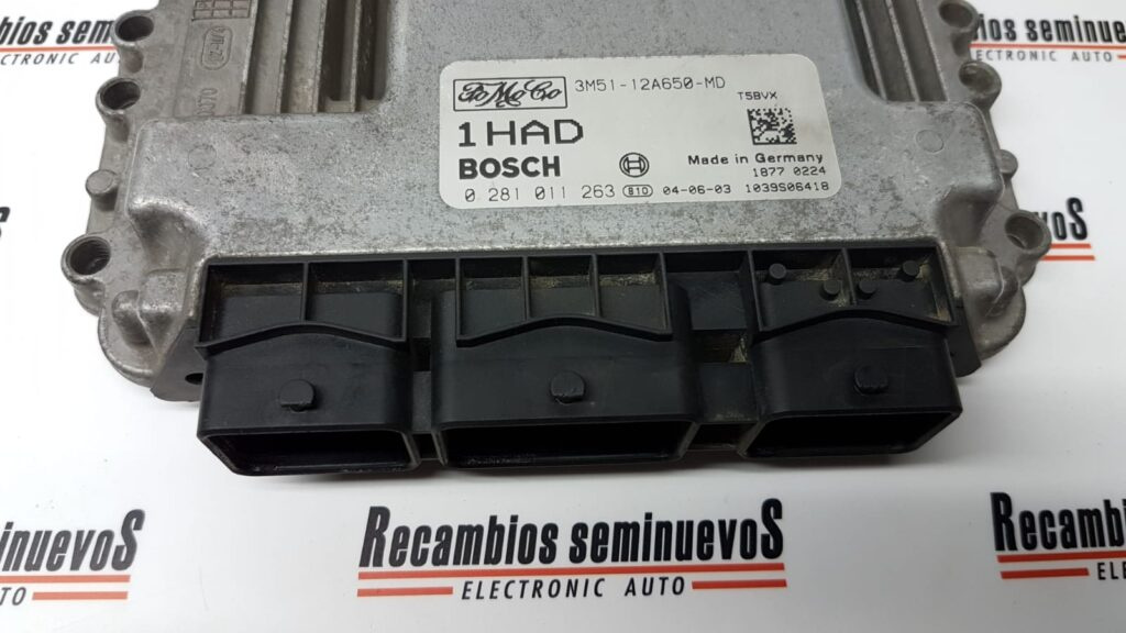 ECU Calculator Motor FORD C-MAX, M5112A650MD, 0281011263 ,