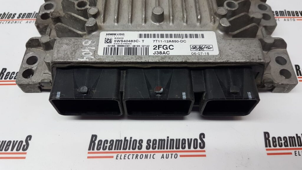 ECU Calculator Motor FORD CONNECT, 5WS40483CT, SID206, 7T1112A650DC,