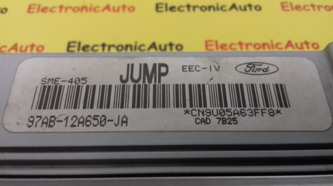 ECU Calculator Motor Ford Escort 1.8, 97AB12A650JA, JUMP