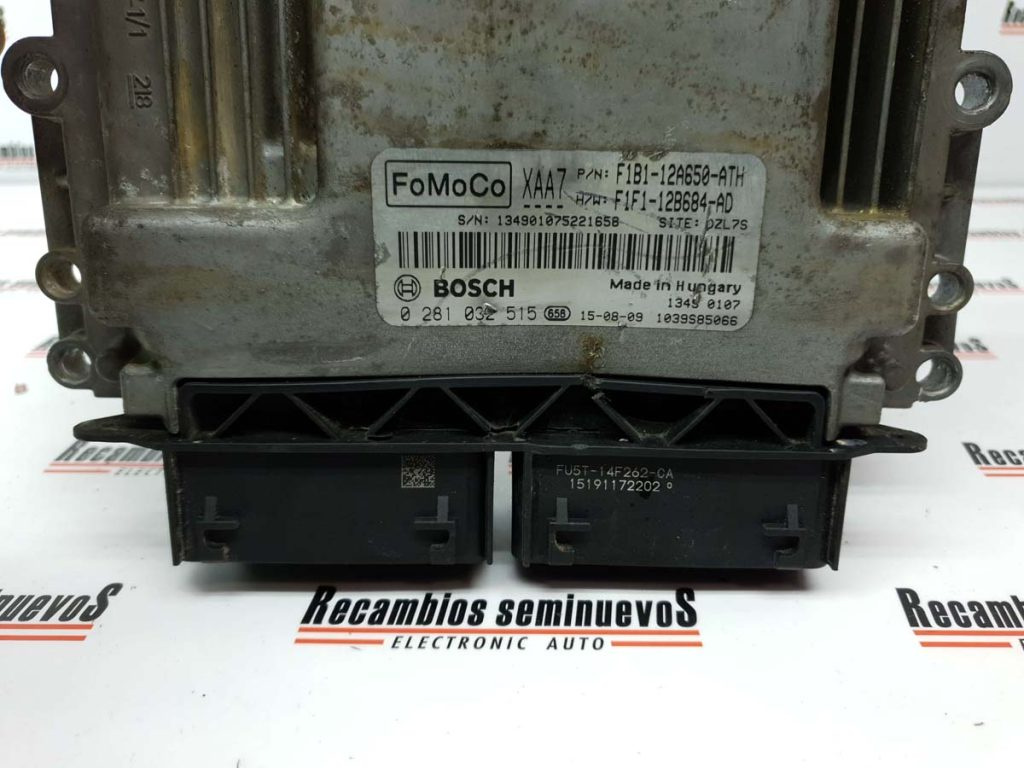 ECU Calculator motor Ford FIESTA, 0281032515, F1B112A650ATH, F1B112B684AD,