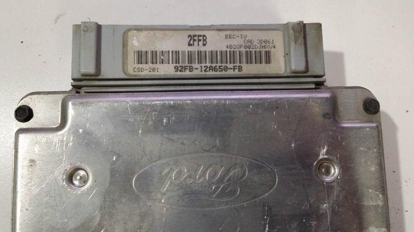 ECU Calculator motor Ford Fiesta 1.1 92FB12A650FB, CSD201