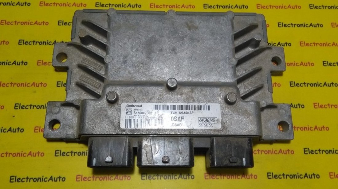 ECU Calculator motor Ford Fiesta 1.2 8V2112A650SF , S180047002F