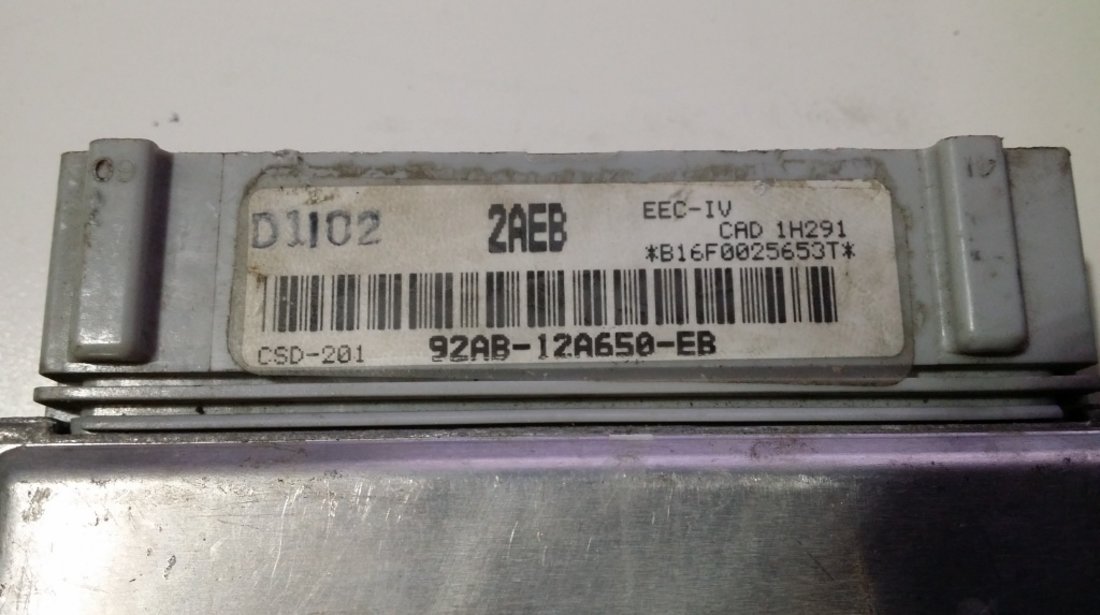 ECU Calculator motor Ford Fiesta 1.3 92AB-12A650-EB CSD-201