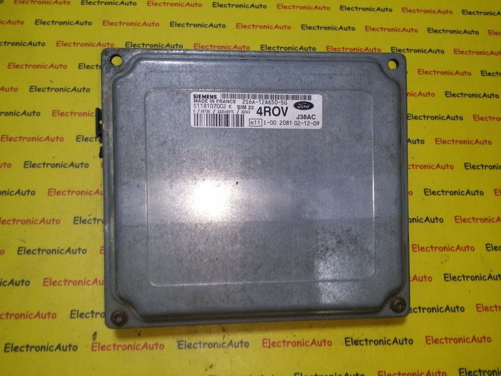 ECU Calculator motor Ford Fiesta 1.4 2S6A12A650SG, S118107002K
