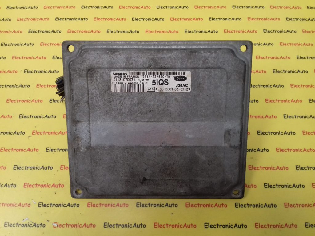 ECU Calculator Motor Ford Fiesta 1.4, 2S6A12A650TH, S118107003L