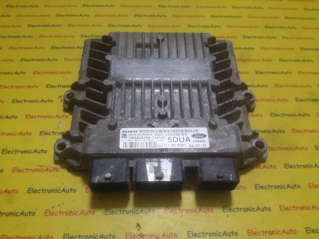 ECU Calculator motor Ford Fiesta 1.4TDCI, 5S6112A650NA, 5WS40438BT,