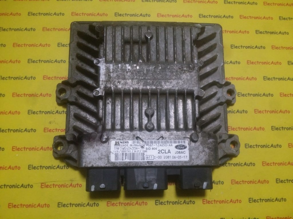 ECU Calculator motor Ford Fiesta 1.4TDCI 7S6112A650AA, 5WS40433AT