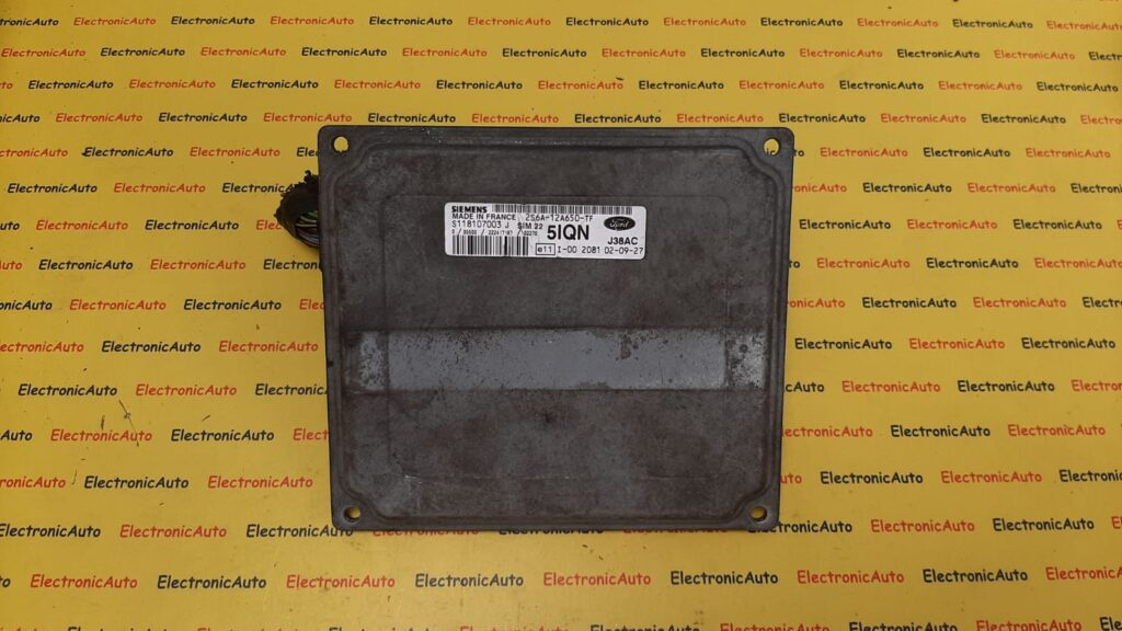 ECU Calculator motor Ford Fiesta 1.6 2S6A12A650TF, S118107003J