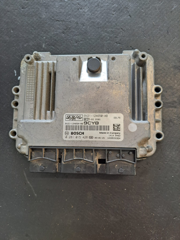 ECU Calculator motor Ford Fiesta 6 1.6 TDCI - COD 9V21-12A650, 0281015428