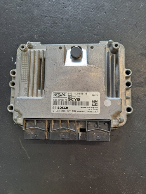 ECU Calculator motor Ford Fiesta 6 1.6 TDCI - COD 9V21-12A650, 0281015428