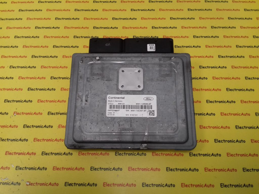 ECU Calculator Motor Ford Fiesta, 8A6112B565AF, 5WP22365AF