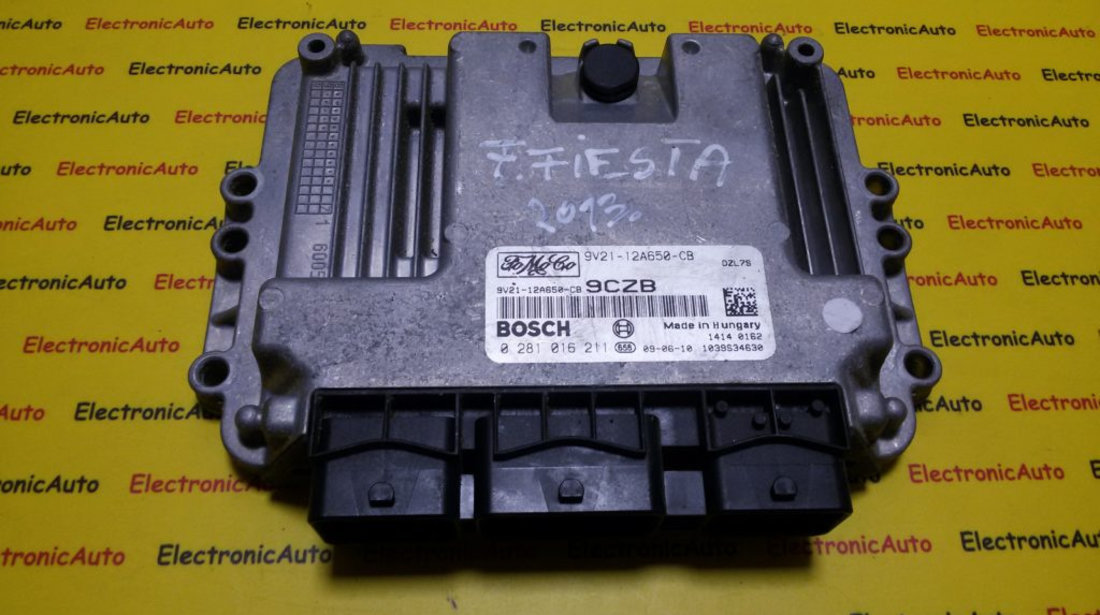 ECU Calculator motor FORD FIESTA 9V2112A650CB, 0281016211