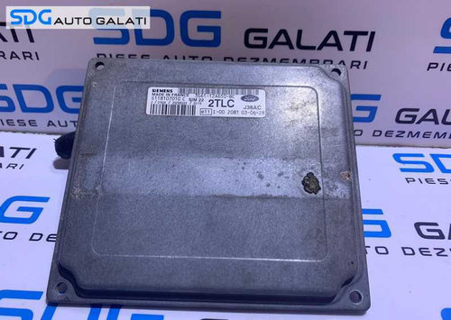 ECU Calculator Motor Ford Fiesta MK 5 1.3 2002 - 2008 Cod 3S61-12A650-BC 3S6112A650BC S118107010C [L...