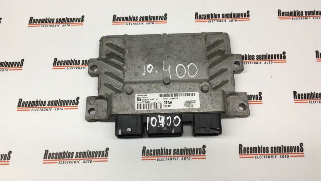 ECU Calculator Motor FORD FIESTA, S180047003H, 8V2112A650TH, J38AC, EMS2102,