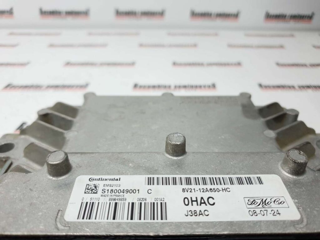 ECU Calculator Motor FORD FIESTA, S180049001C, 8V2112A650HC, EMS2103, J38AC,