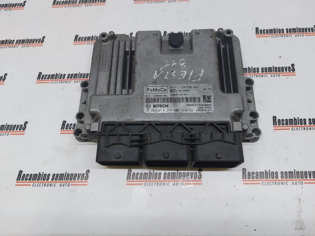 ECU Calculator motor Ford FIESTA1.6TDCI 0 281 018 994, BV2112A650AAC,