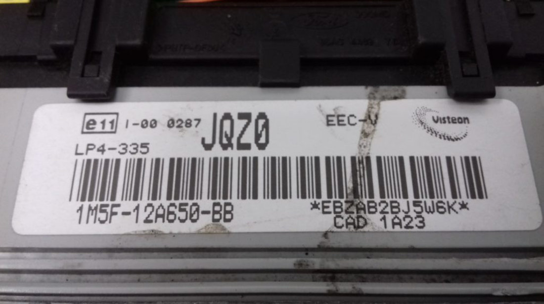 ECU Calculator Motor Ford Focus 1.6, 1M5F12A650BB