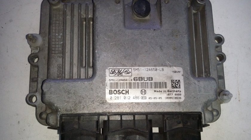 ECU Calculator motor Ford Focus 1.6TDCI 5M5112A650LB