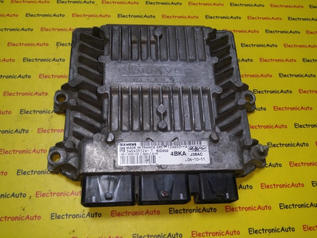 ECU Calculator motor Ford Focus 1.8 tdci, 6M5112A650YA, 5WS40512AT,