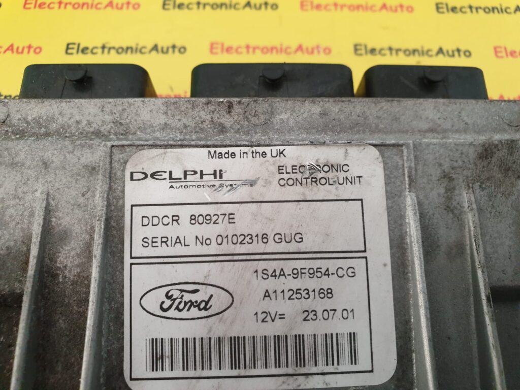 ECU Calculator Motor Ford Focus 1.8 tdci, 1S4A9F954CG, A11253168, DDCR80927,