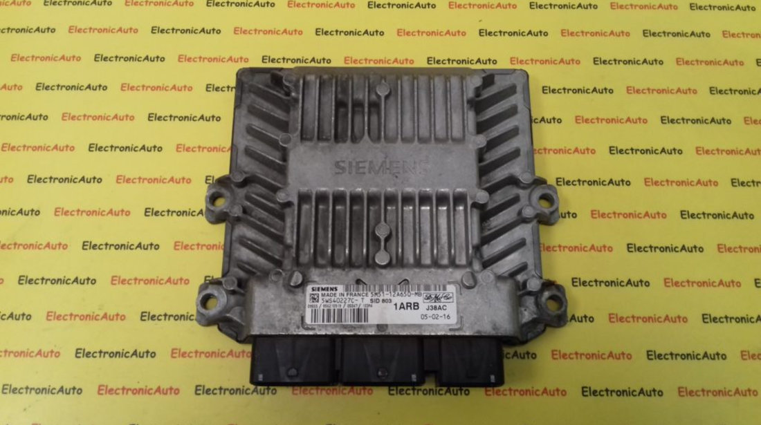 ECU Calculator Motor Ford Focus 2.0 TDCI, 5M5112A650MB