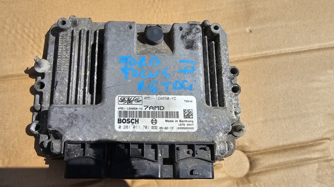 Ecu calculator motor Ford Focus 2 1.6 TDCI HHDA 2004 2005 2006 2007