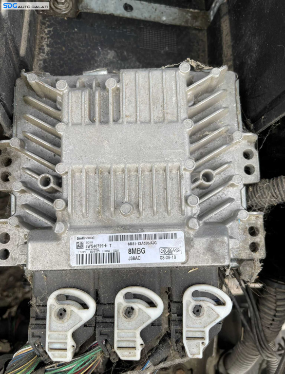 ECU Calculator Motor Ford Focus 2 2.0 TDCI 2004 - 2010 Cod 8M51-12A650-AJG 5WS40729H [L2657]