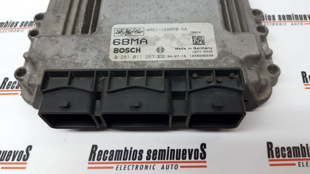 ECU Calculator Motor FORD FOCUS 2, 4M5112A650NA, 0281011263,