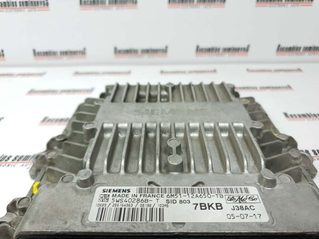 ECU Calculator Motor FORD FOCUS, 5WS40286BT, SID803, 6M5112A650TB,