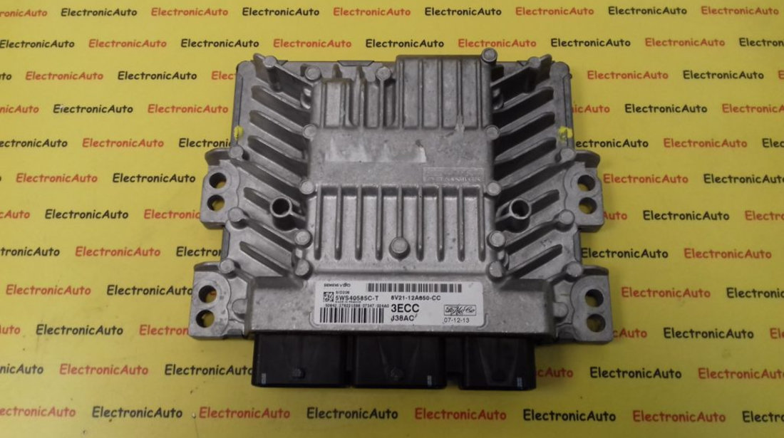 ECU Calculator Motor Ford Focus, 8V2112A650CC, 5WS40585CT