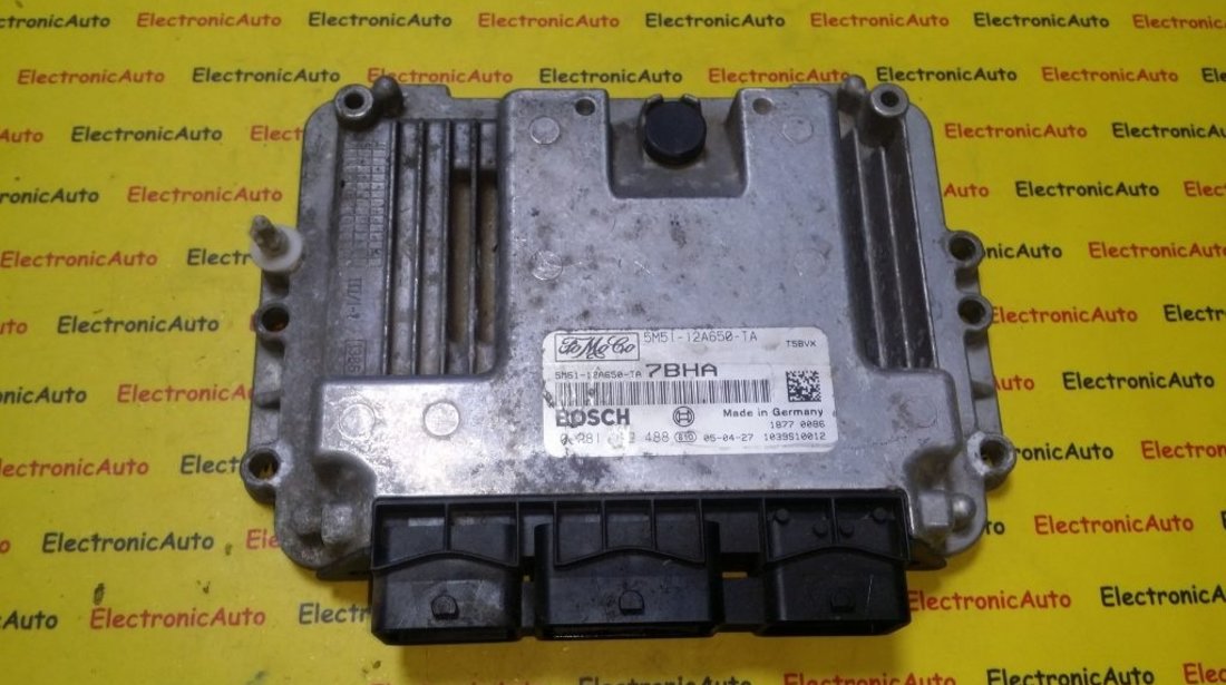 ECU Calculator motor Ford Focus C-MAX 1.6 0281012488, 5M5112A650TA