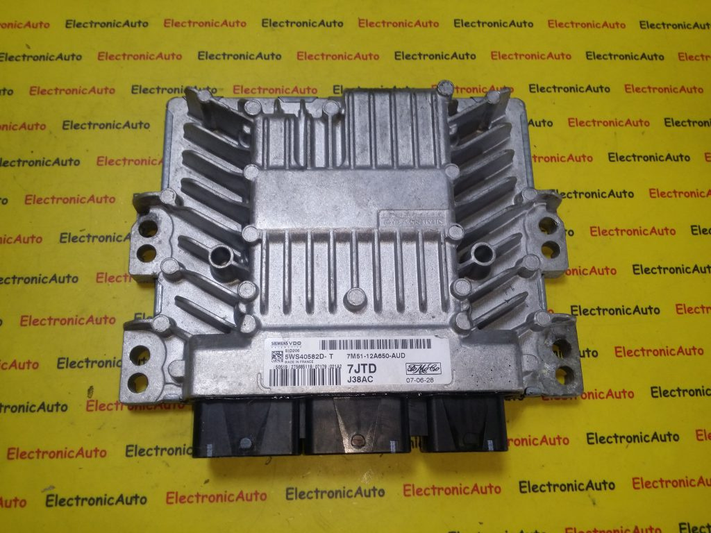 ECU Calculator motor Ford Focus C-MAX 1.8 tdci 7M5112A650AUD, 5WS40582DT