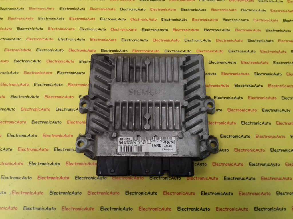 ECU Calculator Motor Ford Focus, SID803, 5M5112A650MB, 5WS40227CT