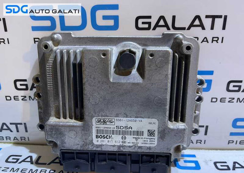 ECU Calculator Motor Ford Fusion 1.6 TDCI 2002 - 2012 Cod 6S61-12A650-VA 6S6112A650VA 0281011612