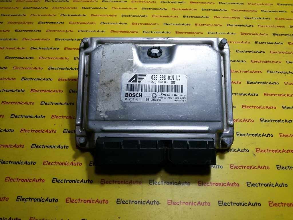 ECU Calculator motor Ford Galaxy 1.9 tdi 0281011198, 038906019LD,