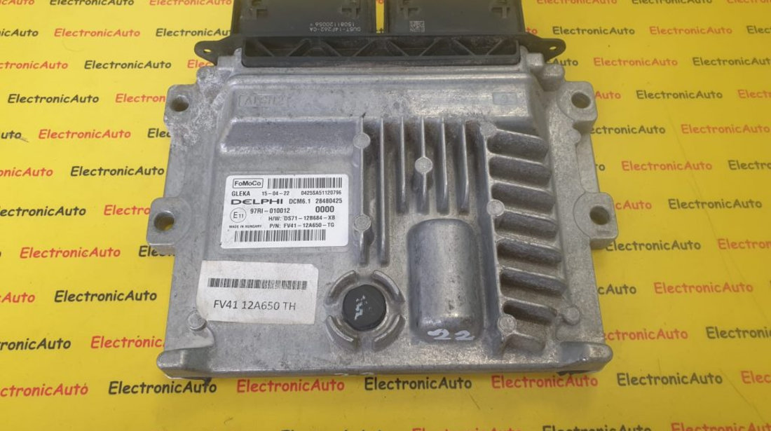 ECU Calculator motor Ford Kuga FV41-12A650-TG