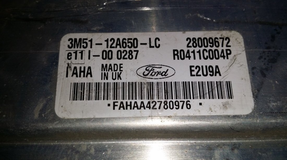 ECU Calculator motor Ford Mondeo 2.0TDCI 3M51-12A650-LC DELPHI 130CP