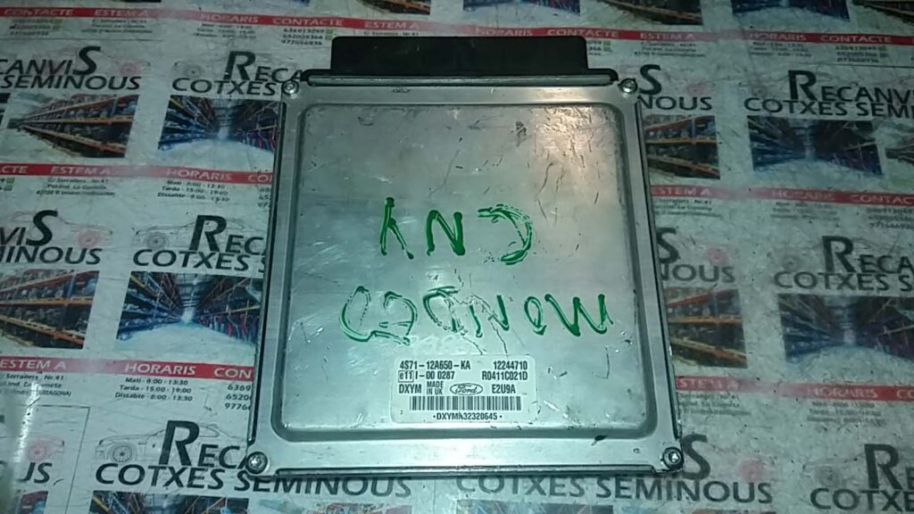 ECU Calculator Motor FORD MONDEO, 4S7112A650KA, 12244710, R0411C021D, DXYM,