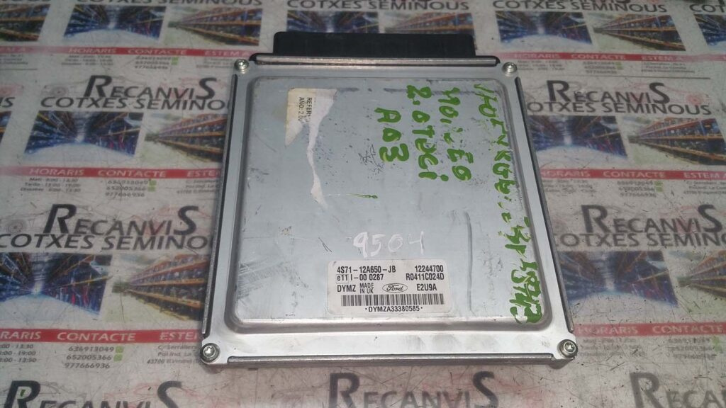 ECU Calculator Motor FORD MONDEO R0411C024D, 4S7112A650JB, 12244700, DYMZ,