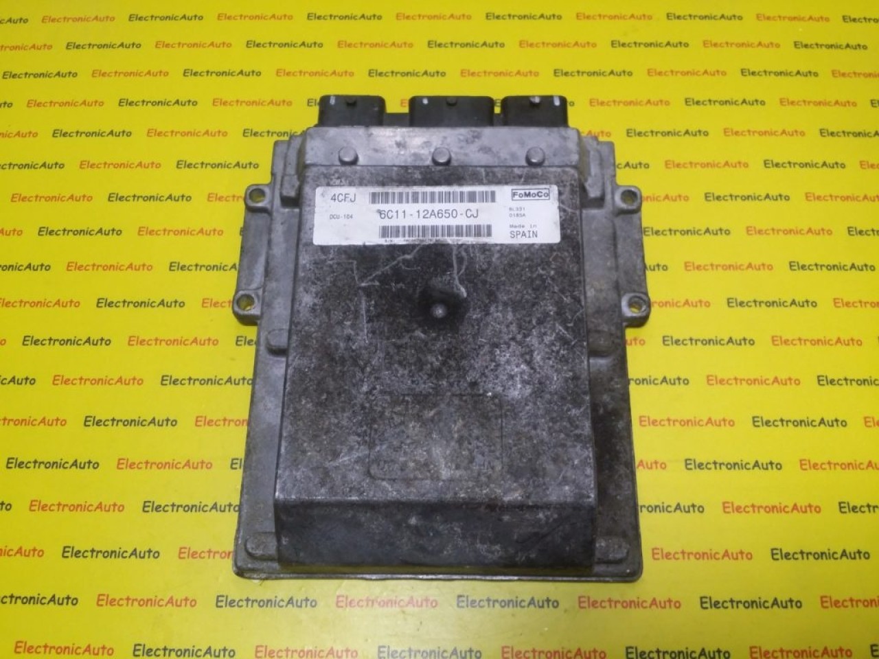 ECU Calculator Motor Ford Transit 2.4 TDCI, 6C1112A650CJ, DCU104,