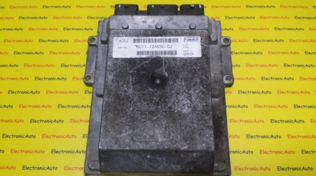 ECU Calculator Motor Ford Transit 2.4 TDCI, 6C1112A650CJ